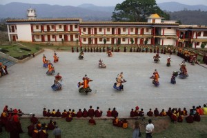 lama-dances-at-padmasambhava-vihar-in-orissa